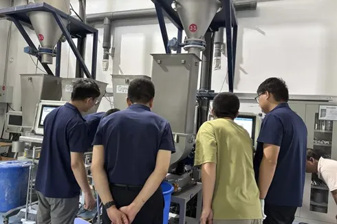 Customer On-Site Material Testing Successfully Completed